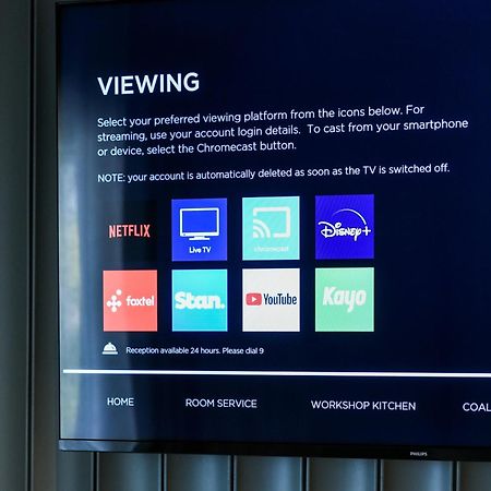 Powerhouse Hotel Tamworth By Rydges Exterior photo A television with a built-in Chromecast